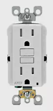 LEVITON Smart-Lock Pro White AFCI WALL OUTLET 15 Amp 125 Volt R42-AFTR1-0KW