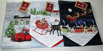 CHRISTMAS TABLE RUNNER ASSORTMENT #2  13'' X 72'' {Your choice}