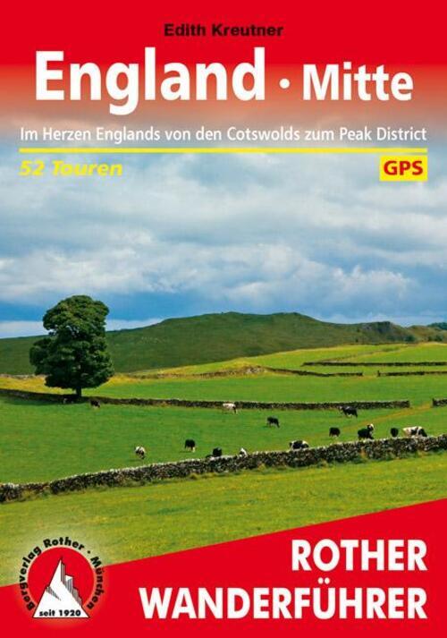 Thumbnail - England - Mitte | Edith Kreutner | Taschenbuch | Rother Wanderführer |