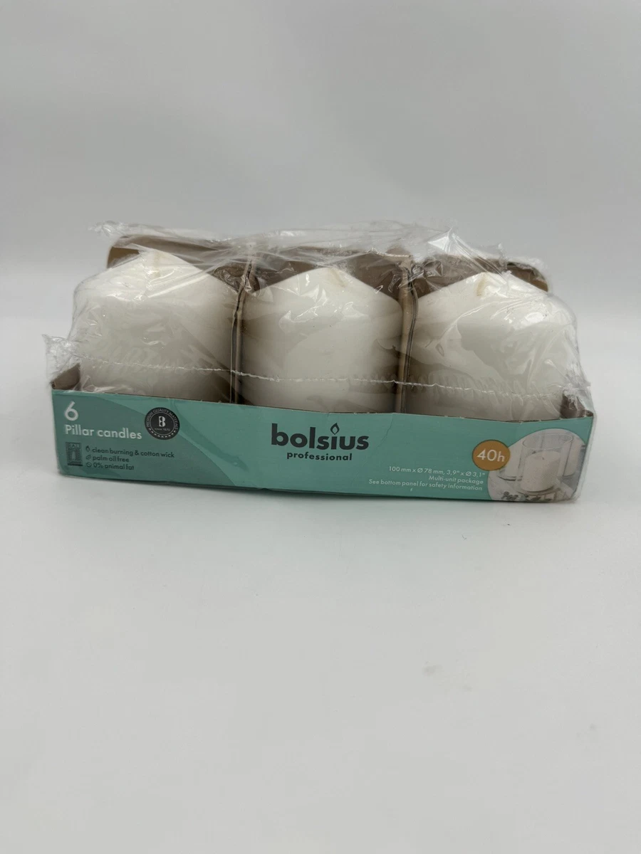 Belleza Atemporal: Velas Pilar Bolsius Blanco Marfil - Perfectas Para Boda, Iglesia O Hogar (Varios Tamaños)