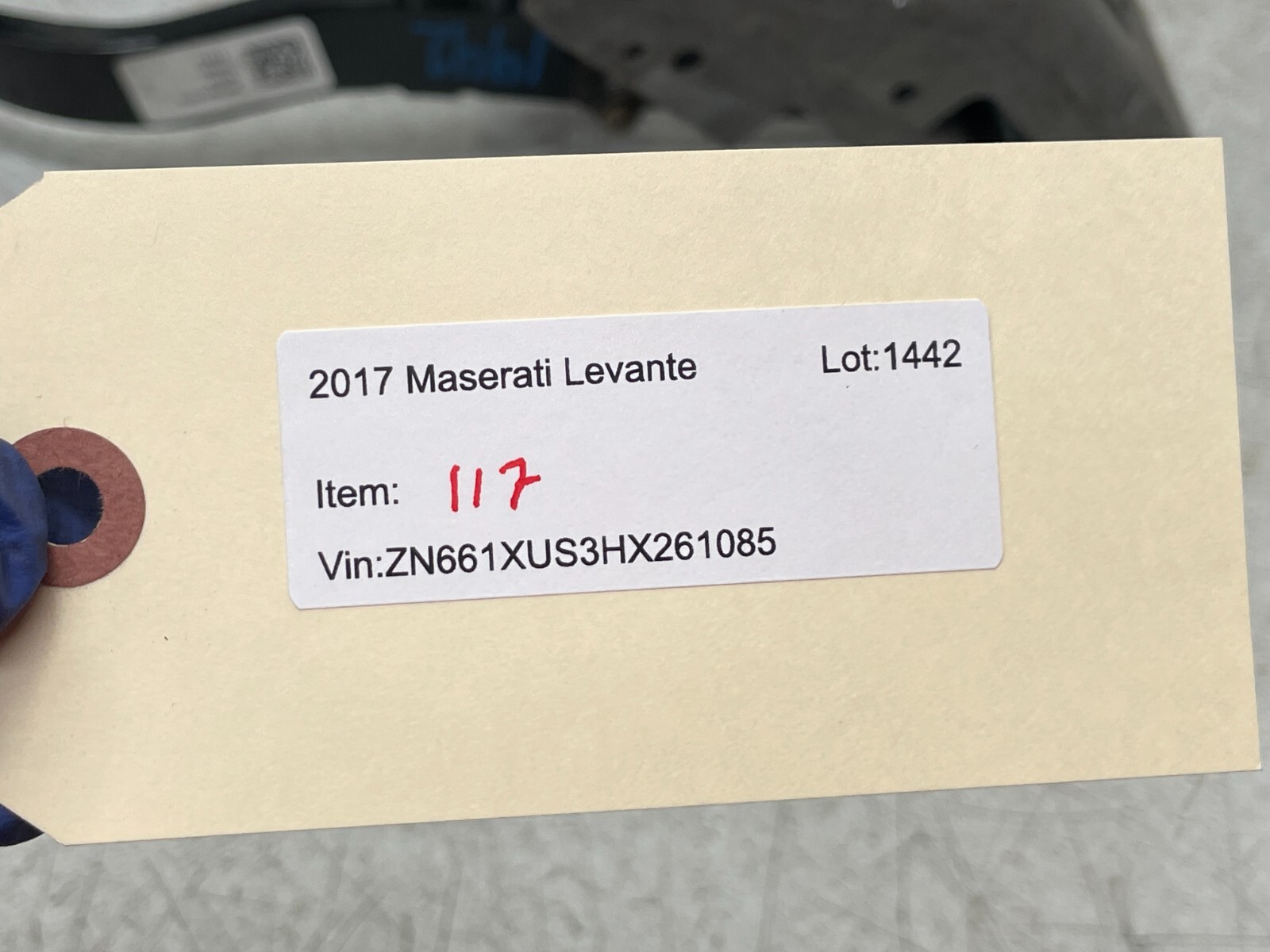 2017 2018 Maserati Levante Brake Stop Pedal W/Chrome 1442 OEM