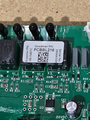 Amana-Goodman PCBBL216 Control Board