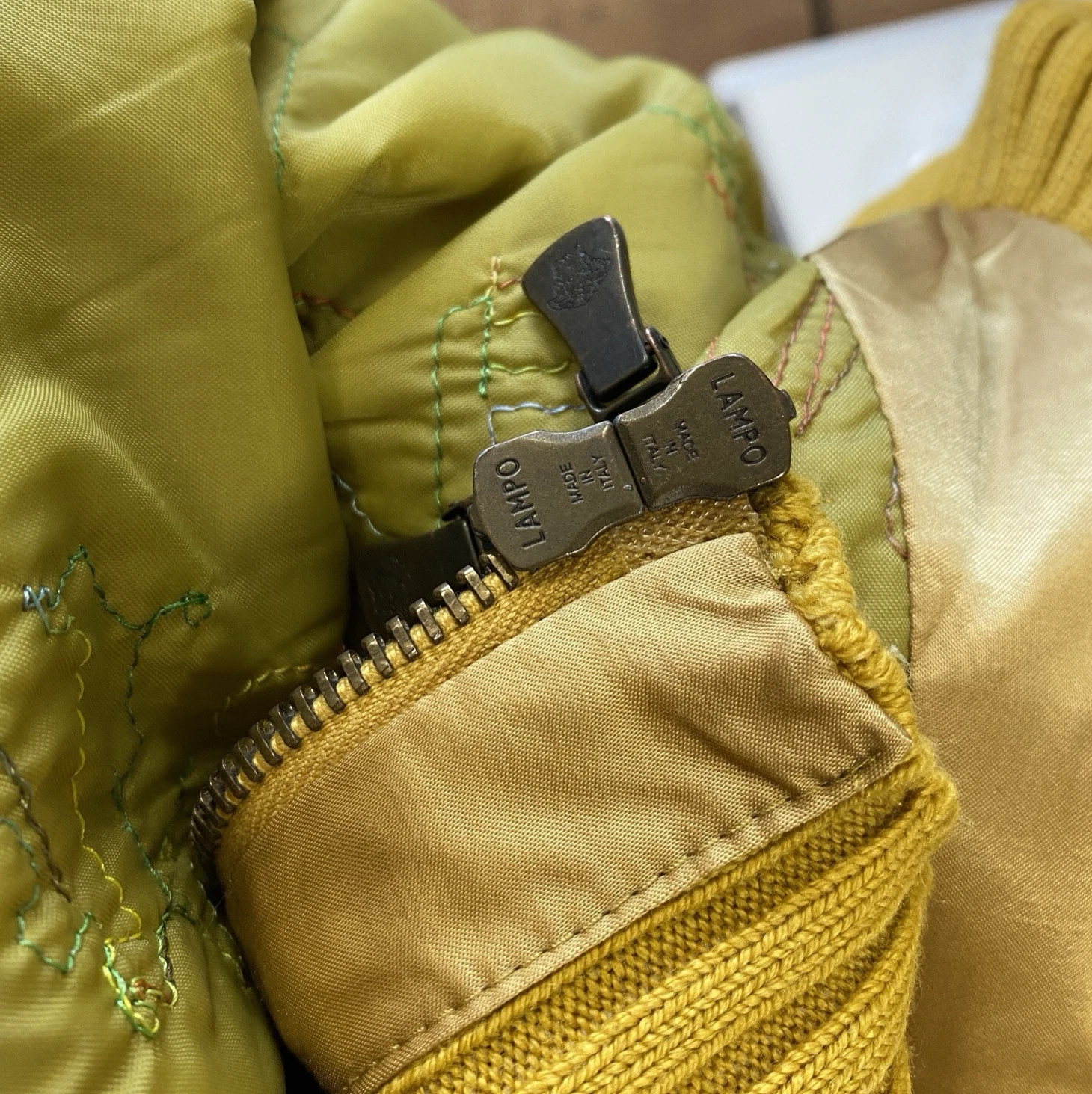 Versace Jeans Couture RARO Giubbotto Bomber Giallo Y2K Anni 2000 Taglia S M