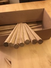50 16mm X 275mm Tapered Oak Pegs