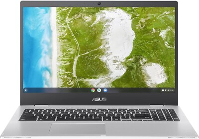 ASUS Chromebook CX1, 15.6'' FHD Celeron N3350 64GB eMMC 8GB Chrome OS Silver NEW