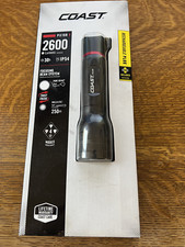 Coast PX19R Rechargeable 2600 Lumen Handheld Flashlight IP54 Multi-Focus