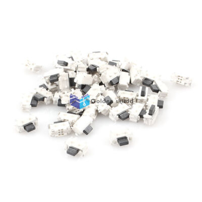 50Pcs SPST   Push Button SMD SMT Tactile Tact Switch 4mm x 2mm Kd #W1