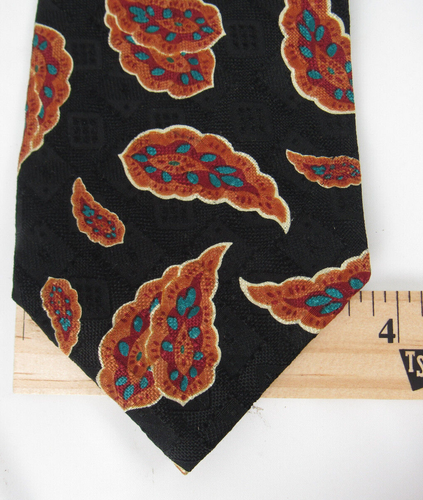 Vintg. Ferrell Reed, The Rogue & Good Co. 100% Silk Jackson MS Men's Paisley Tie - Picture 4 of 9