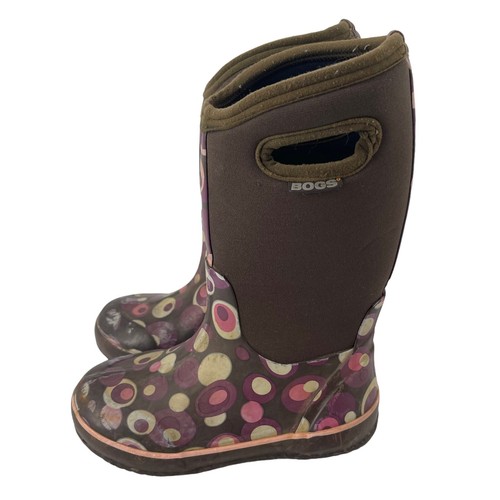 Bubble Waterproof Boots Brown Girls 