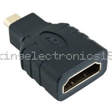 HDMI Female to Micro HDMI Male Converter Adapter Connector For HDTV Camera LCD