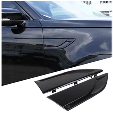 For Land Rover Discovery 5 17-24 Gloss Black Side Fender Air Vent Cover Trim US
