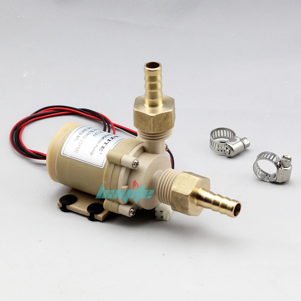 12V DC Quiet Solar Hot Water Circulation Pump High Quality Food Grade  Coupler US | eBay