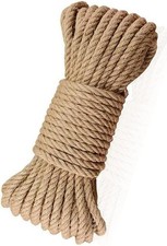 15 m Juteseil Hanfseil 10 mm Schnur f&uuml;r Dekoration, Gartenarbeit, Kratzbaum f&uuml;r