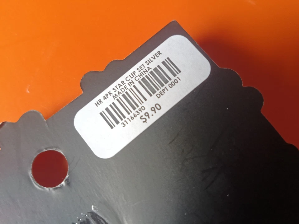 Pinzas para el cabello nuevas de Hot Topic Coraline Stars Foto 2 de 3