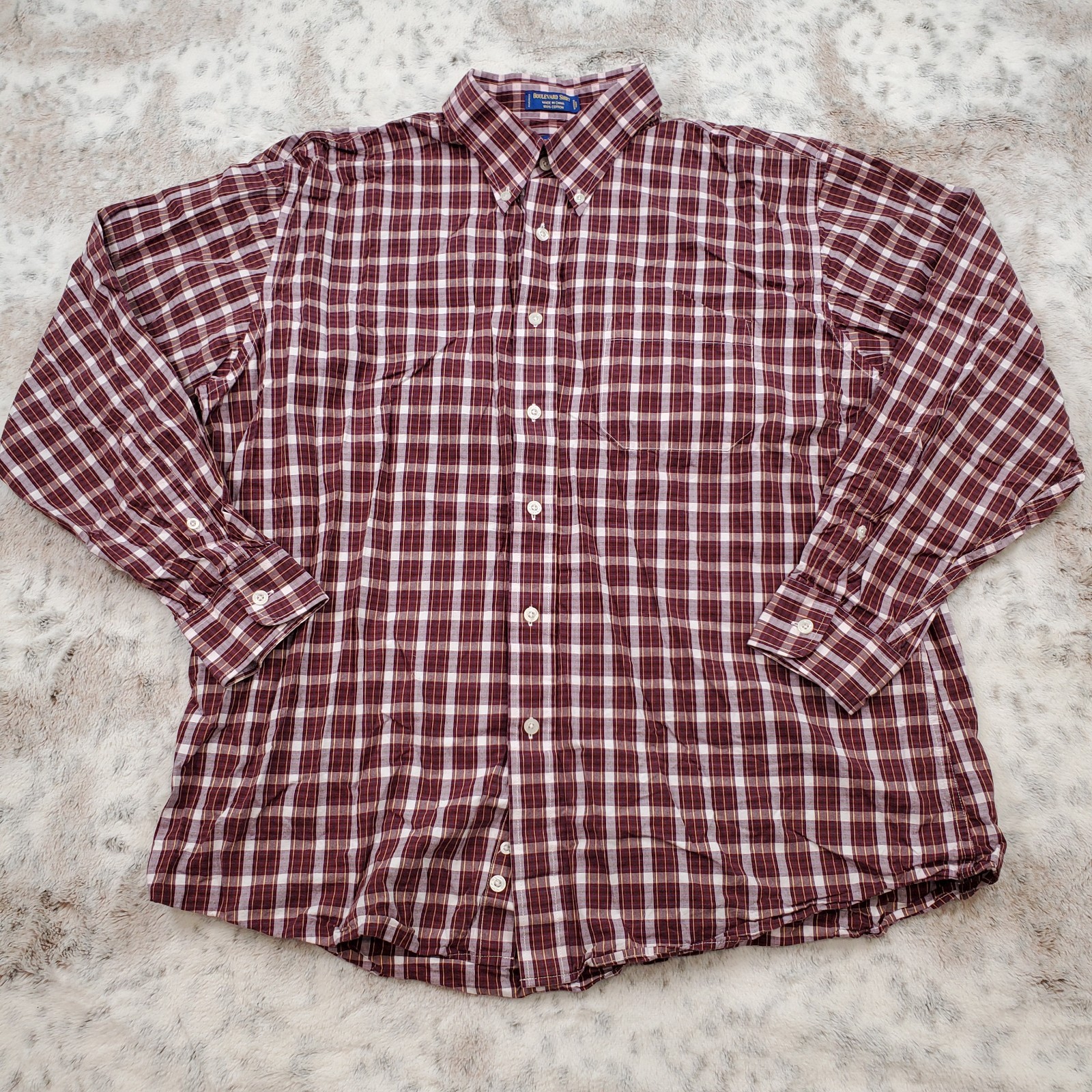 Pendleton Long Sleeve Button Down Boulevard Shirt… - image 1