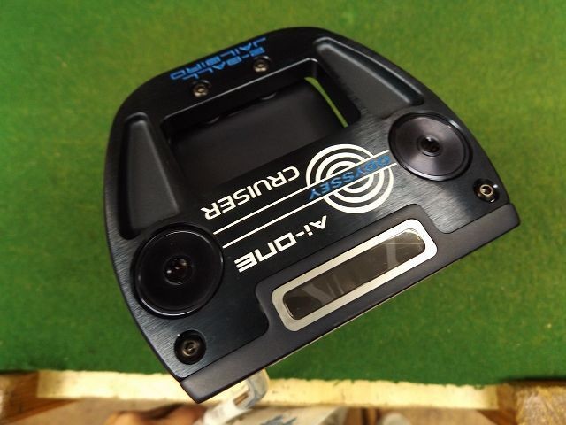 Odyssey Ai ONE Cruiser 2-Ball Jailbird 38in Putter with Stroke Lab Shaft and Cover