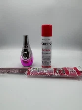 1X Scorch Ombre (Pink/Silver) + 1x Zippo Fuel .75ml + 1x Blunteffects Incense