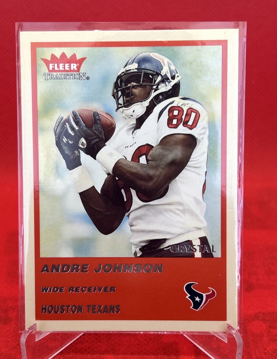 2004 Fleer Tradition - Andre Johnson #84 Crystal 79 /150