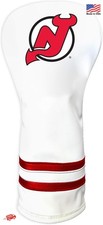 Team Golf White Vintage Fairway Golf Club Headcover Form Fitting