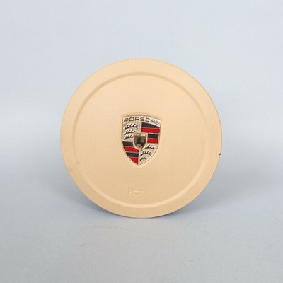 2011-2014 Porsche Cayenne Steering Wheel Airbag Leatherette Beige