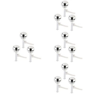 Set of 4 Langlebiger Toilettenknopf Druckknopftoilette Toiletten-Druckknopf