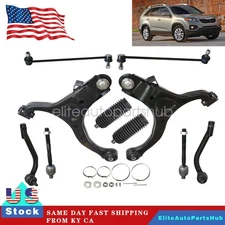 10x For 2007-2012 Hyundai Santa Fe Front Lower Control Arm Sway Bar Tie Rod End