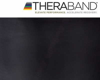 Thera-Band  Übungsband Schwarz 2,5m Theraband Teraband