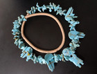 Vintage faux Turquoise Fetish Style Animals Bear Kachina Dancer — photo 1