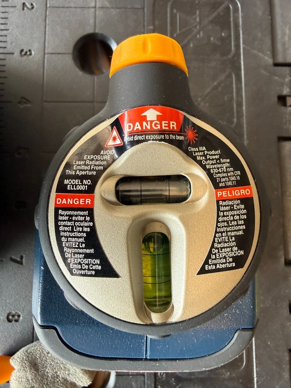 Ryobi Air Grip Laser Level ELL0001 Vacuum Base