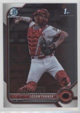 2022 Bowman Draft Chrome Logan Tanner #BDC-55 lw9
