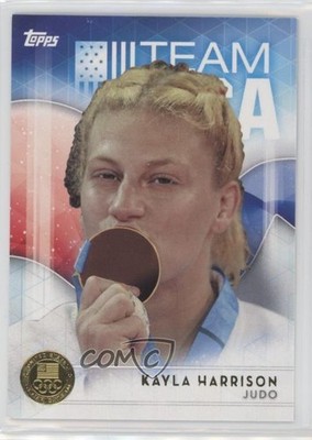 2016 Topps US Olympic & Paralympic Team and Hopefuls Gold Kayla Harrison #9 5zu