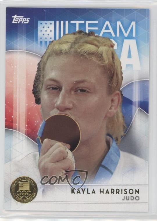 2016 Topps US Olympic & Paralympic Team and Hopefuls Gold Kayla Harrison #9 5zu