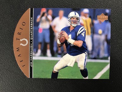 1996 Upper Deck - Team Trio #TT69 Jim Harbaugh Indianapolis Colts