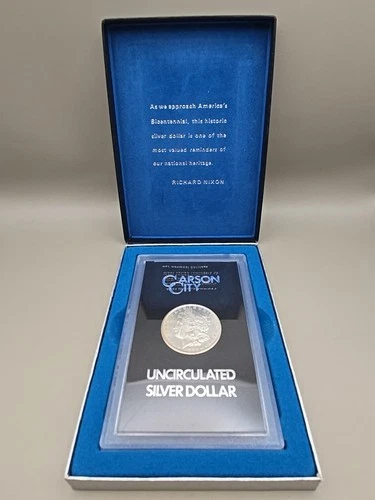 1883-CC Uncirculated GSA W/ Box Morgan Silver Dollar Carson City Mint $1