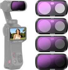 NEEWER ND Filter Set Compatible with Insta360 Luna Ultra Only, ND8  ND16  ND32