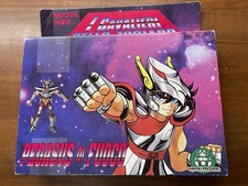 Cavalieri Dello Zodiaco Pegasus Di Fuoco Box Tempio Giochi Preziosi Bandai 1988!