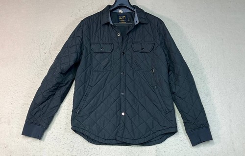 CPO Provisions Men's The Peak Twill Jacket Insulated Black Size Large Flaws Pics