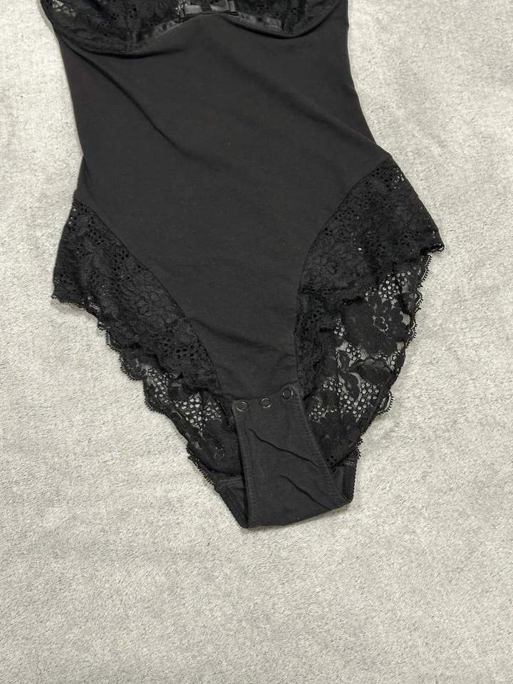 Sexy Body La Perla De Colección Negro Body Ropa Interior Malla Encaje Talla 3/EE. UU. 36/L Foto 4 de 4