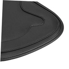 Heat Deflector, PU Leather 2pcs 5mm/0.2in Thick Saddle Shield, Motorbike for