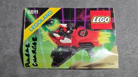 LEGO 6811 Pulsar Charger M-Tron Space Vintage 1990 100% Complete CLEAN Manual 90