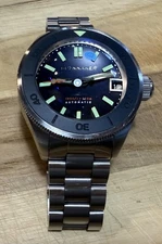 Spinnaker Piccard Automatic Solid Stainless Steel Bracelet Watch,  Dark Cerulean