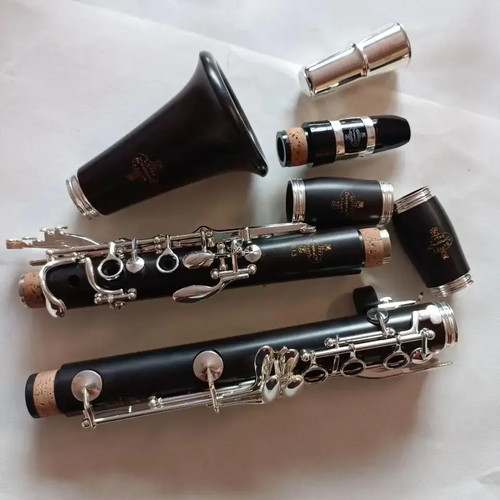 Professional Bb Clarinet R13 PRESTIGE Ebony Clarinets Ebony Wood Silver Plating - Picture 4 of 7