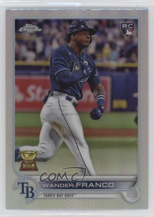 2022 Topps Chrome Sonic Refractor Wander Franco #35 Rookie RC