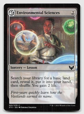 Environmental Sciences (White Border) 2 Mystery Booster 2 MTG NM