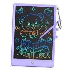 10 Inch LCD Writing Tablet for 3-8 Year Olds - Electronic 10 inch Purple