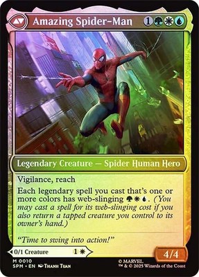 MTG ピーター・パーカー 英語版　foil MTG FOIL Peter Parker // Amazing Spider-Man - Marvel's Spider-Man