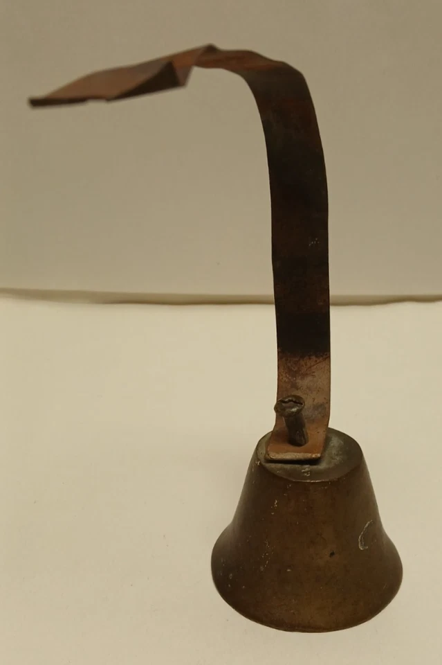 Antique Bronze Metal Bell c. 1850s - Image 3 of 4