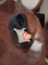 Ty Beanie Babies Waves the Orca Whale Plush Toys - 4084