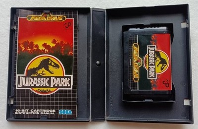 Custodia Sostitutiva Per Gioco Jurassic Park Mega Drive (NTSC/PAL) Con Copertina E Inserto Laterale - Foto 2