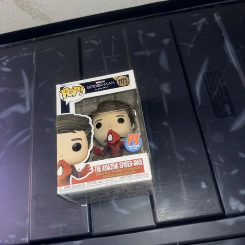 Marvel Spider-Man No Way Home POP Exclusive Spider-Man Unmasked Funko #1171